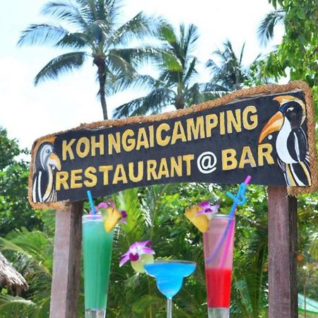 Koh Ngai Camping Hotell Eksteriør bilde