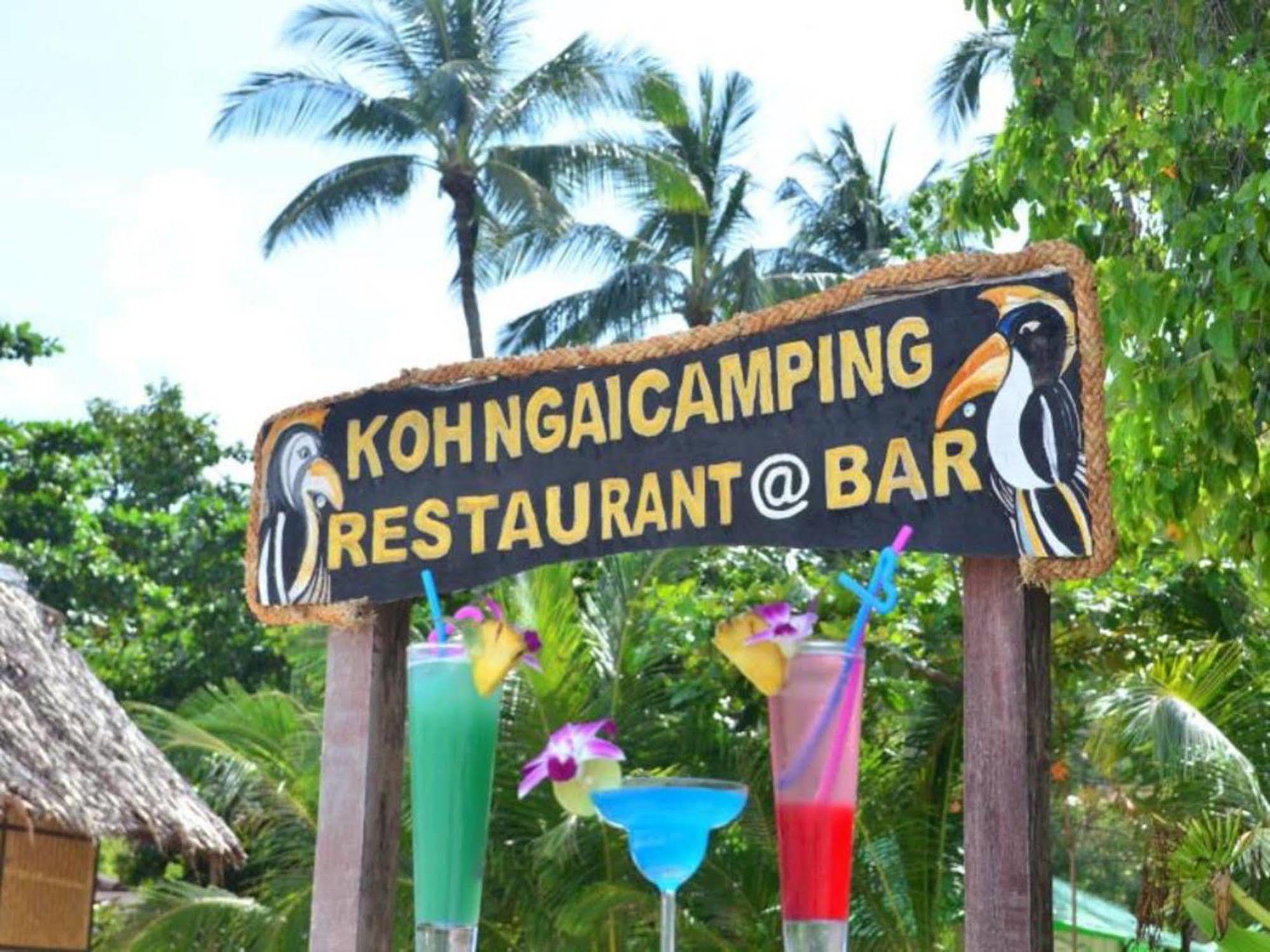 Koh Ngai Camping Hotell Eksteriør bilde